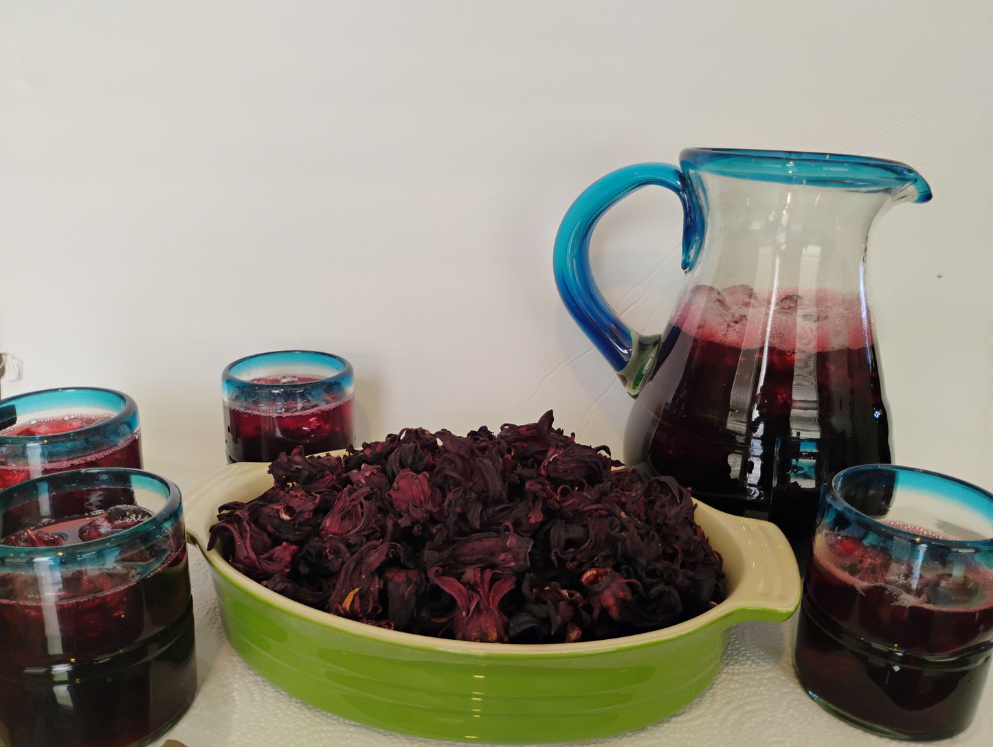 Dried Hibiscus Flowers | USA Grown | 1 lb | Flor de Jamaica