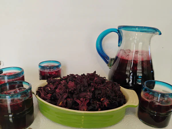 Dried Hibiscus Flowers | USA Grown | 1 lb | Flor de Jamaica